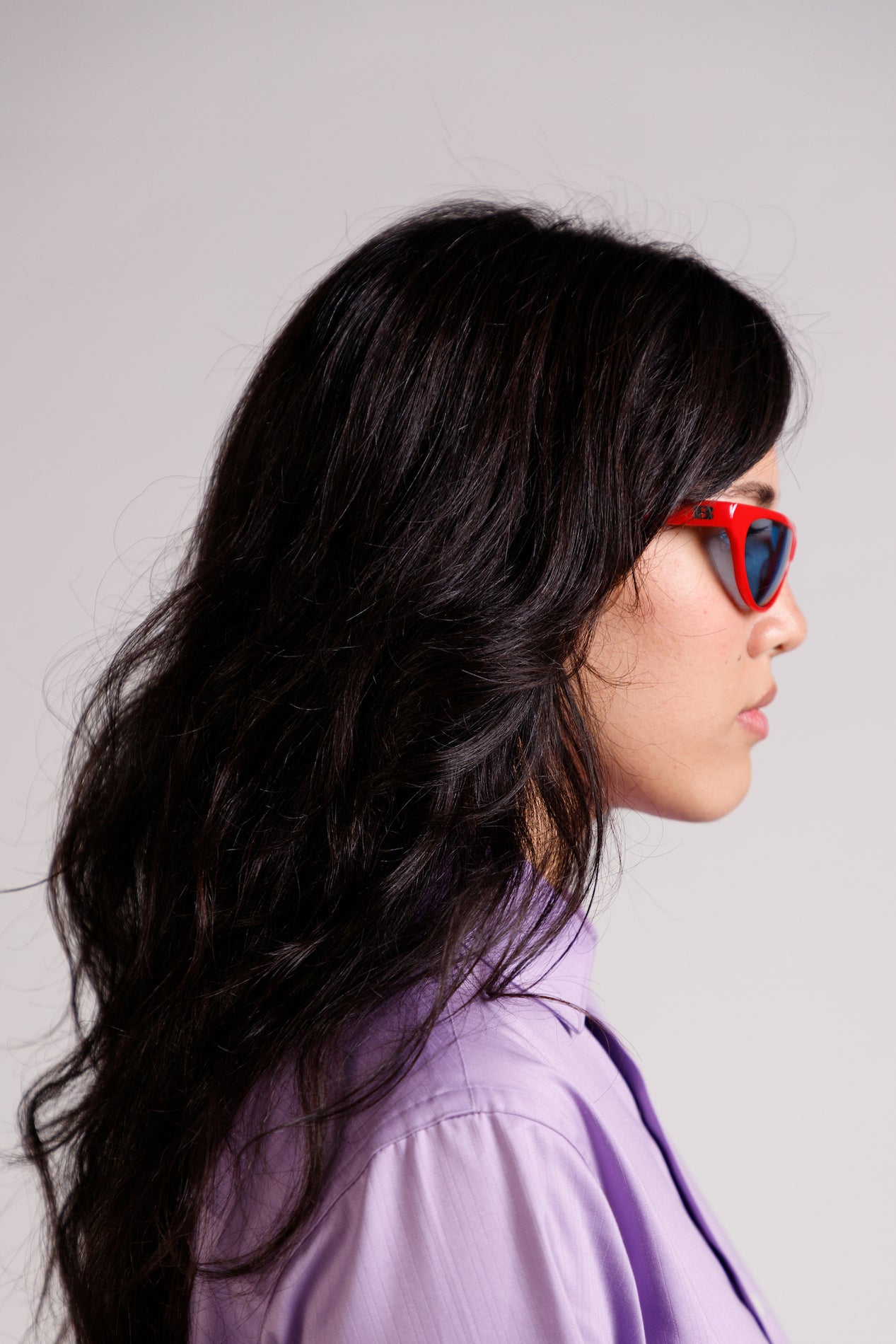 red wrap sunglasses